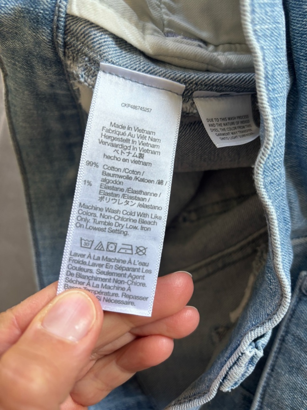 Madewell Mid Rise Kick Out Women’s Light Blue Flare Jeans Size 27 - Picture 6 of 8